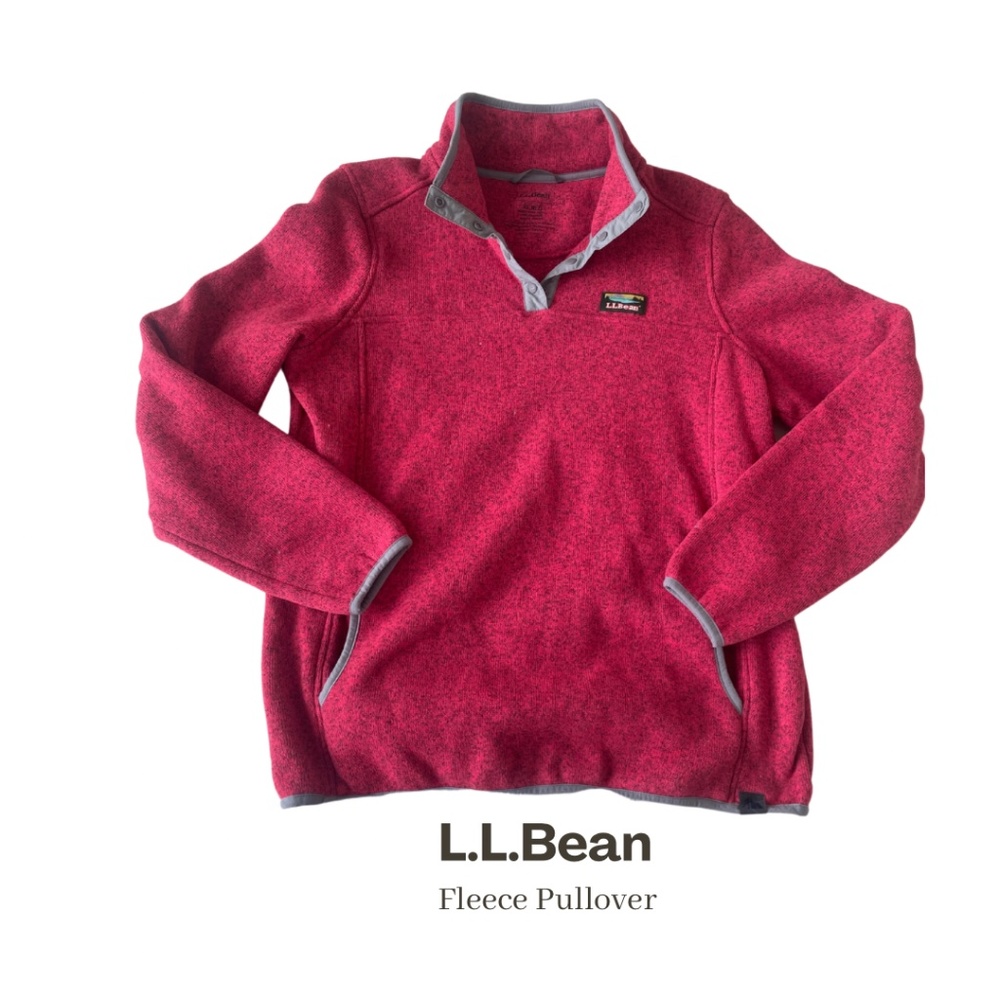 L.L.Bean Sweater Fleece Pullover